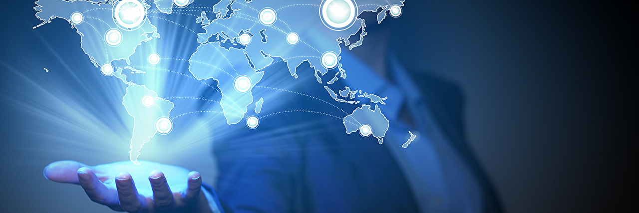 We connect the world
